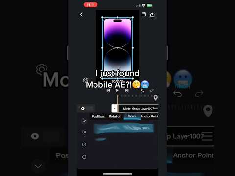 I FOUND AE IN MOBILE #aftereffects #aftereffectsedit