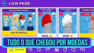 PK XD - TUDO O QUE CHEGOU POR MOEDAS NA NOVA ATUALIZAÇÃO SMURFS! PETER GAMES