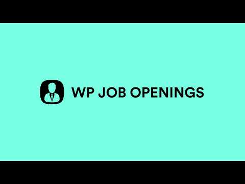 WP Job Openings - WordPress Job Listing and Recruitment Plugin  [Introduction]