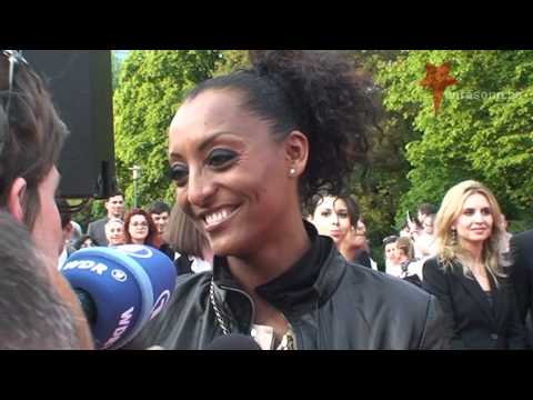 Interview Senit San Marino Eurovision 2011 on the red carpet in Düsseldorf