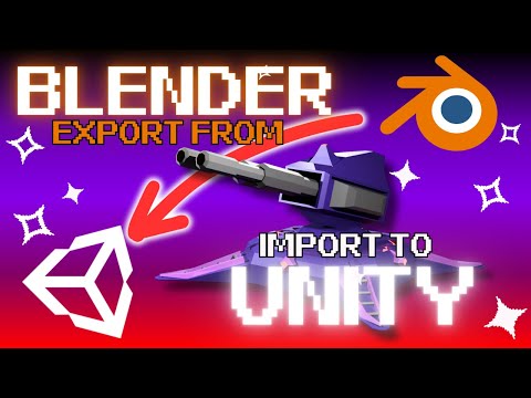 Importing Models from Blender to Unity with an animation