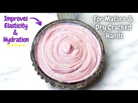 Lavender Infused Hand Cream With Lanolin For Mature & Overworked Hands