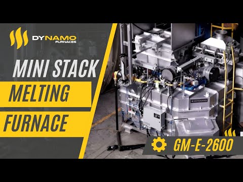 Dynamo - Mini Stack Melting Furnace - Model GM-E-2600