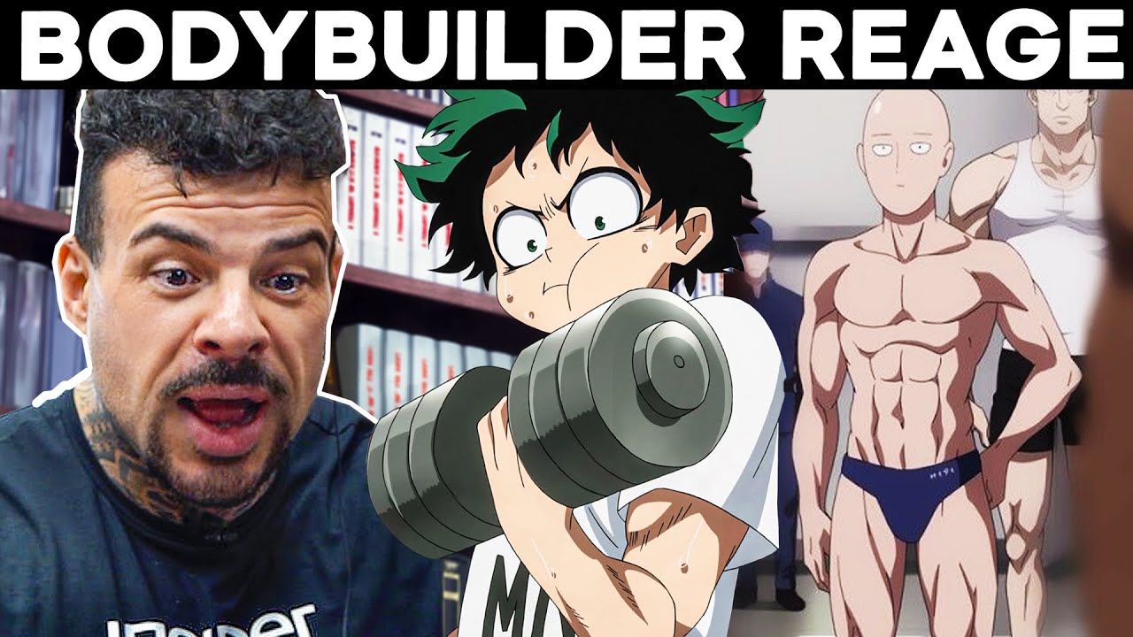Bodybuilder Reacts to WORKOUT Scenes in ANIMES