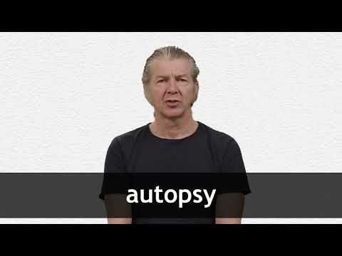 AUTOPSY definition in American English | Collins English Dictionary