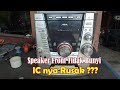 AIWA Mini HiFi Component System JAX TD8 Rusak Speaker Front Tidak Bunyi