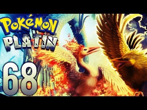 Let's Play Pokemon Platin [Nuzlocke-Challenge] - Part 68 -  Zapdos, Arktos und Lavados !
