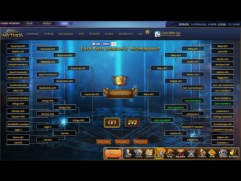 Rise of Mythos - Post Season Finals 1v1 Nov 14th