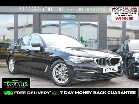 2017 17 BMW 5 SERIES 2.0 520D SE 4D 188 BHP/WR17 BEU