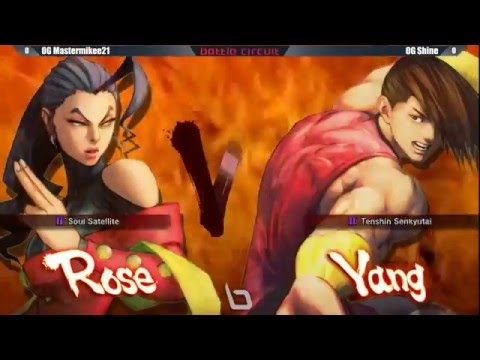 Next Level Battle Circuit 152 - USF4 - OG Mastermikee21 (Rose) vs OG Shine (Yang)