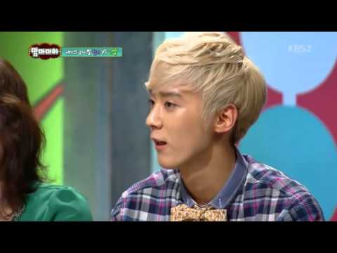 [130908/TEEN TOP] CHUNJI AND UMMA CHUNJI at @MAMA MIA