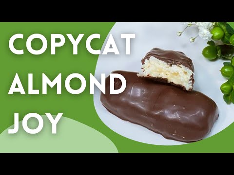 Copycat Almond Joy Candy Bars