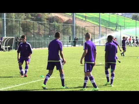 U16 RSC Anderlecht Warming-up