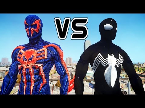 SPIDERMAN 2099 VS SYMBIOTE SPIDER-MAN Video