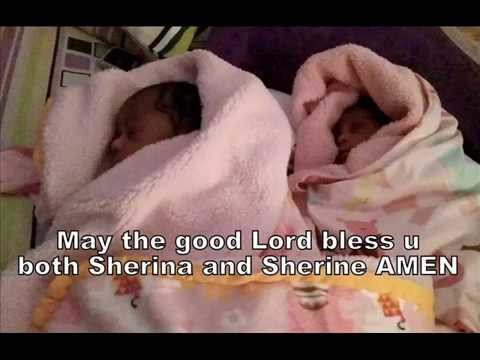 THE BIRTH OF SHERINA AND SHERINE 17 03 2015