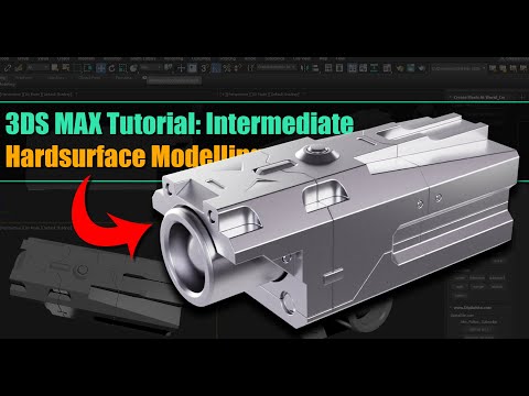3DS MAX Tutorial: Hard surface Modelling for Concept and Visualization