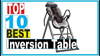 Inversion Table: Best Inversion Table For Spinal Stenosis 2022 (Buying Guide)