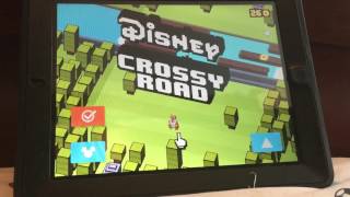 Playing Disney Crossy Road with Dale
