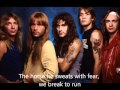 Iron Maiden - The Trooper Lyrics Video