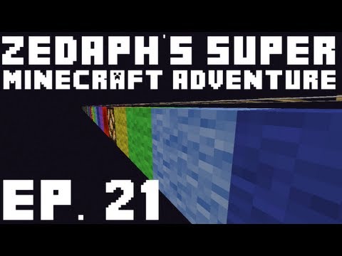 Zedaph's Super Minecraft Adventure: E21 - Rainbow Rail