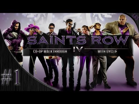 Saints Row 4 Co-op Walkthrough w/ Dyclif Part 1 - Patriotic Saints