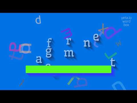 FORAGEMENT - HOW TO PRONOUNCE IT?