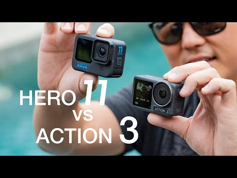 GoPro Hero 11 vs DJI Osmo Action 3 | Who's The New King of Action Cameras?