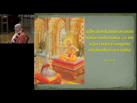 Romapada Swami: SB 3.29.18 & 11.26.26 on 01-14-2017 at ISKCON Chicago