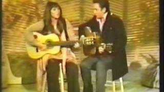 Johnny Cash &amp; Melanie - Silver Threads &amp; Golden Needles