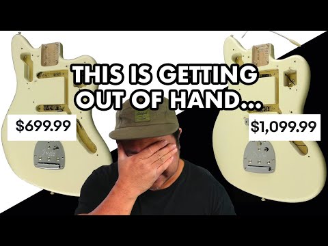 WHY BUILDING A FENDER PARTSCASTER IS STUPID EXPENSIVE NOW