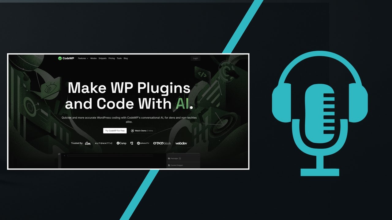 CodeWP - The Ultimate WordPress Code Generator 🎙️💻