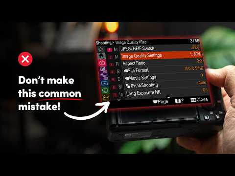 This Is How To Set Up Your Sony Camera Perfectly Every Time