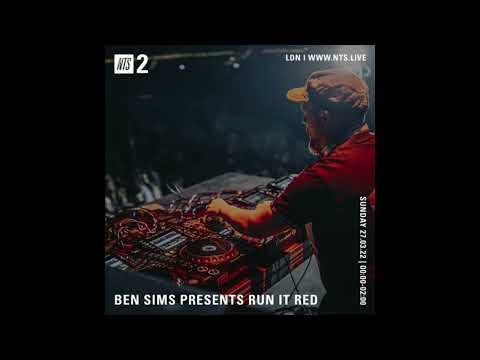 BEN SIMS pres RUN IT RED 87. March 2022