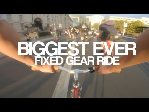 Biggest Ever Fixed Gear Ride - The Great Alleycat of London 2023