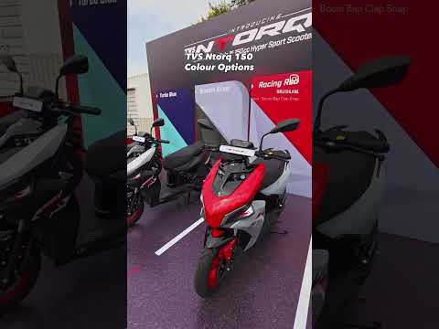 TVS Ntorq 150 colour options