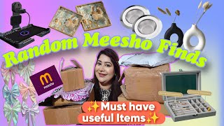 Meesho Random Finds 🤩starting Rs.95 | Meesho home decor haul | household items