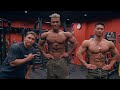 【本気肩トレ】大会間近の二人の身体が過去一の仕上がりだった