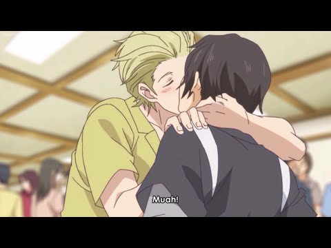2 kiss x 1? 😏 (Doméstic no Kanojo Yaoi Scene?🤔)