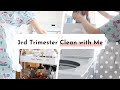 Monday 3rd Trimester Clean with Me | 1950s House Cleaning Challenge