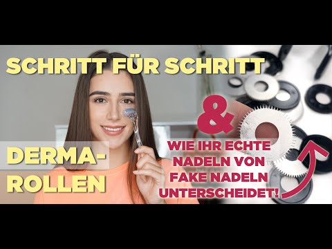 DERMAROLLER Anwendung: Bye Pickelmale und Aknenarben 🤯 | 2020
