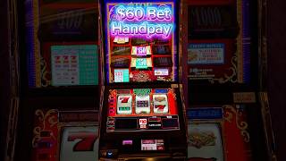 JUST THE HITS! HANDPAY $60 Bet CRUSHED IT #slots #casino #jackpot