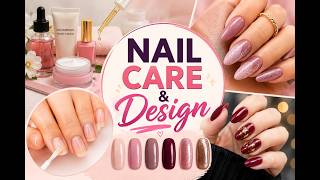 Beautiful Nail Design  | Easy DIY Nail Art at Home | Simple & Elegant Nails | HOMEX