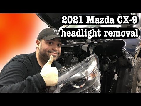 2021 Mazda headlight removal