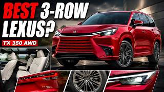 2026 Lexus TX 350 Luxury AWD Review: Why Is This Three Row SUV So Overlooked?