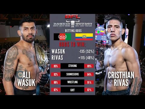 #UFCFightPass: Ali Wasuk vs Cristhian Rivas - BFL 80