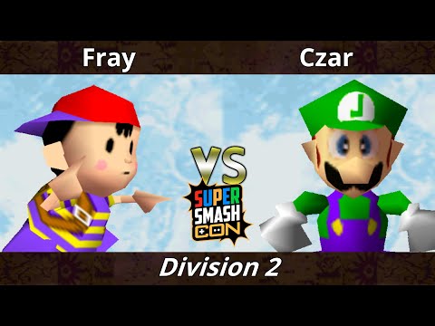 SSC 2022 Division 2 - Fray (Ness) Vs. Czar (Luigi) SSB64 Smash Bros Tournament