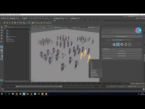 Atoms Crowd - Agent Randomizer