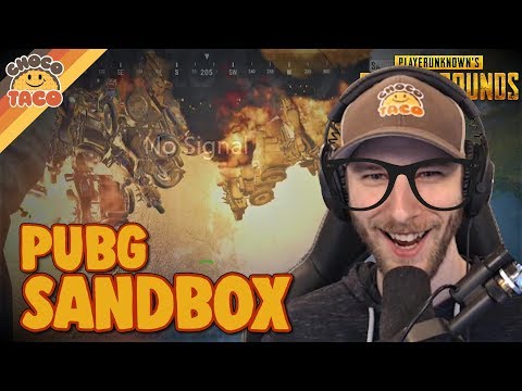 chocoTaco Tries to Crash the Server - PUBG Gameplay