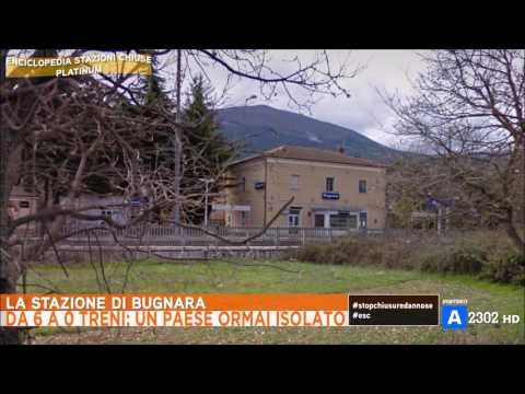 Enciclopedia Stazioni Chiuse del 15 aprile - Stazione di Bugnara