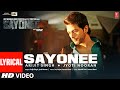 Sayonee Title Track Lyrical Tanmay Ssingh Musskan Sethi Arijit Singh Jyoti Nooran